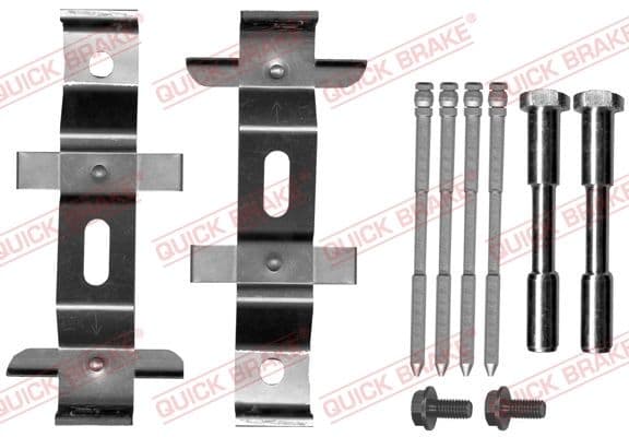 Set accesorii, placute frana QUICK BRAKE 109-1894
