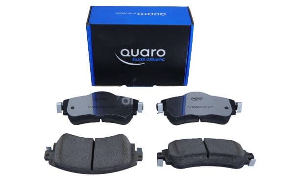 set placute frana,frana disc QUARO SILVER CERAMIC QP9562C
