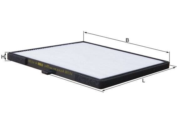Filtru, aer habitaclu MAHLE LA 471