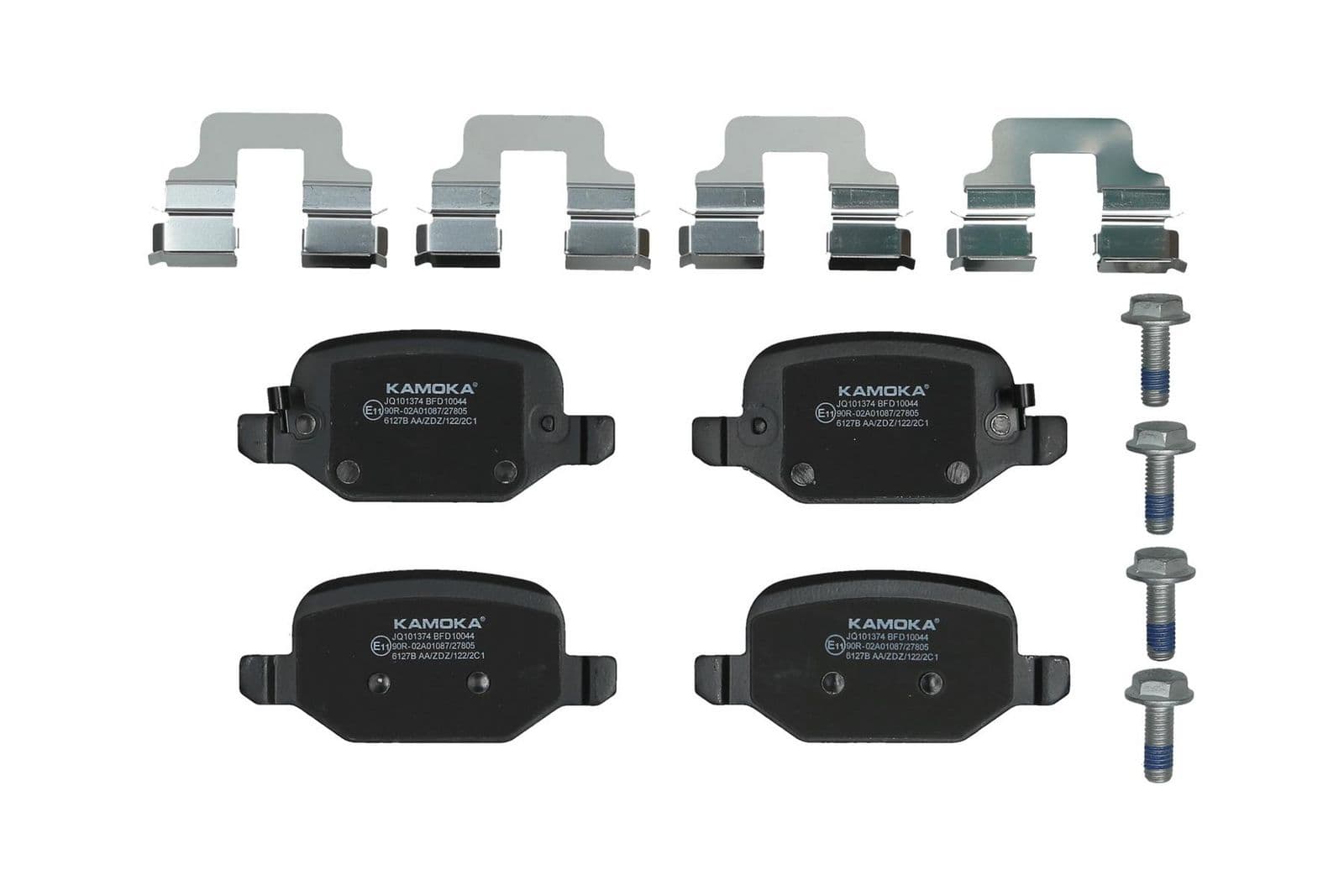 set placute frana,frana disc KAMOKA JQ101374