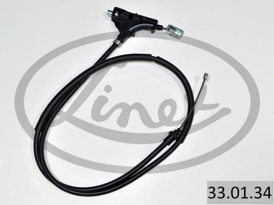 Cablu, frana de parcare LINEX 33.01.34