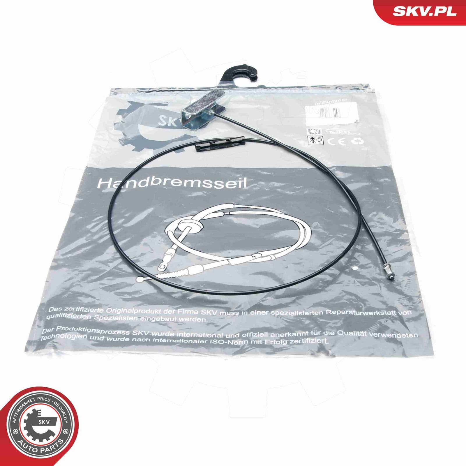 Cablu, frana de parcare ESEN SKV 26SKV259