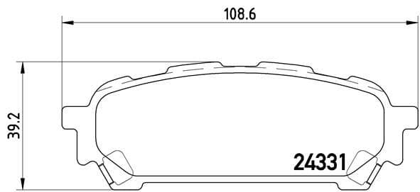 set placute frana,frana disc BREMBO PRIME LINE P 78 014