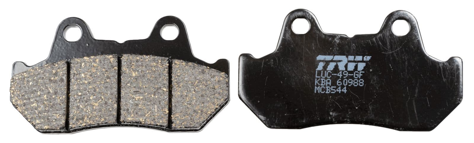 set placute frana,frana disc TRW Organic Allround MCB544
