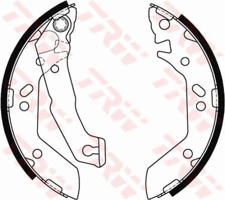Set saboti frana TRW GS8684