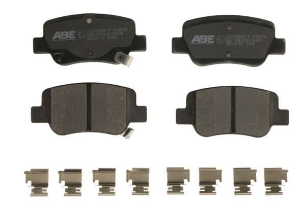 set placute frana,frana disc ABE C22040ABE-P