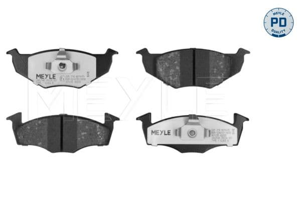 set placute frana,frana disc MEYLE -PD: Advanced performance and design. 025 218 6619/PD
