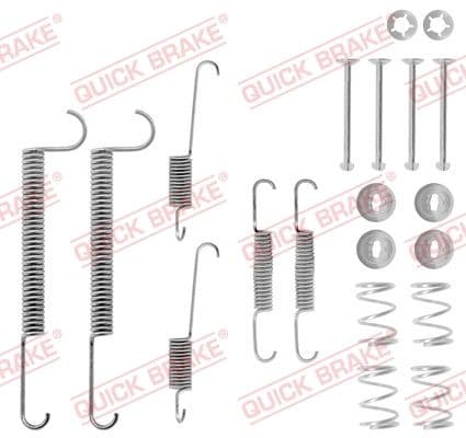 Set accesorii, sabot de frana QUICK BRAKE 105-0630