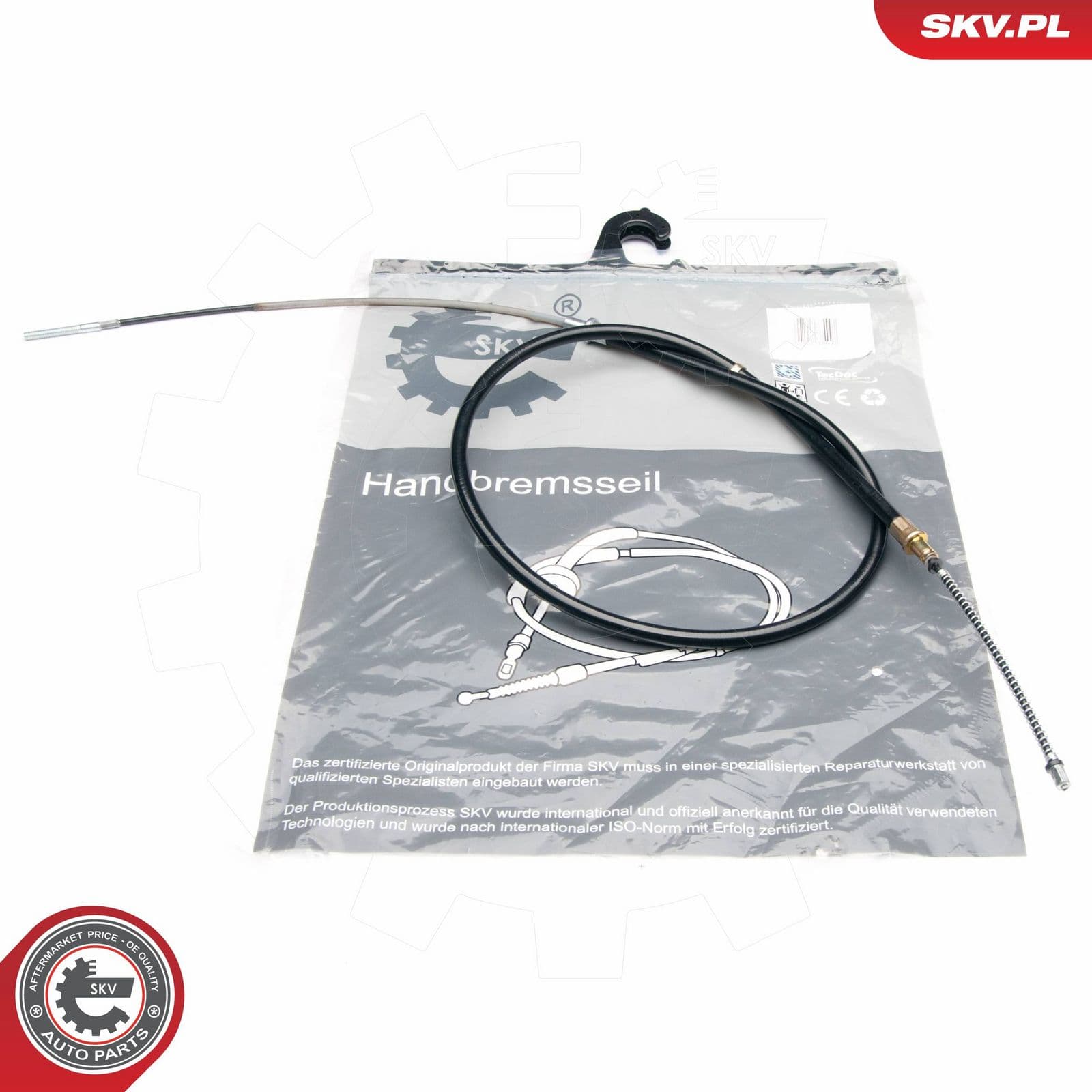 Cablu, frana de parcare ESEN SKV 25SKV456