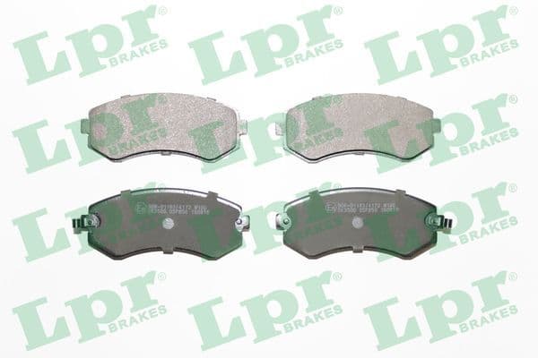 set placute frana,frana disc LPR 05P856