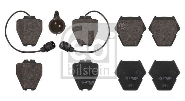 set placute frana,frana disc FEBI BILSTEIN 16763