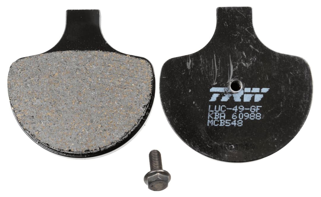 set placute frana,frana disc TRW MCB548
