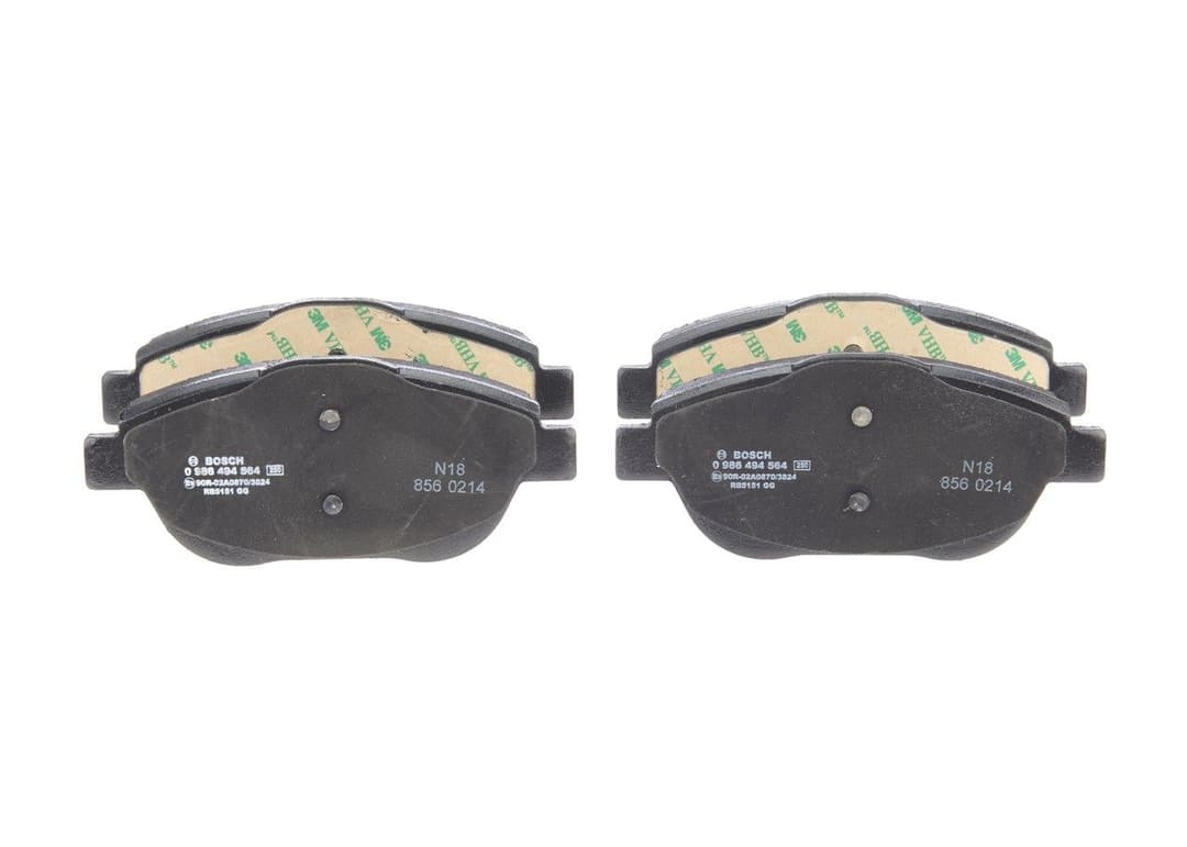 set placute frana,frana disc BOSCH 0 986 494 564