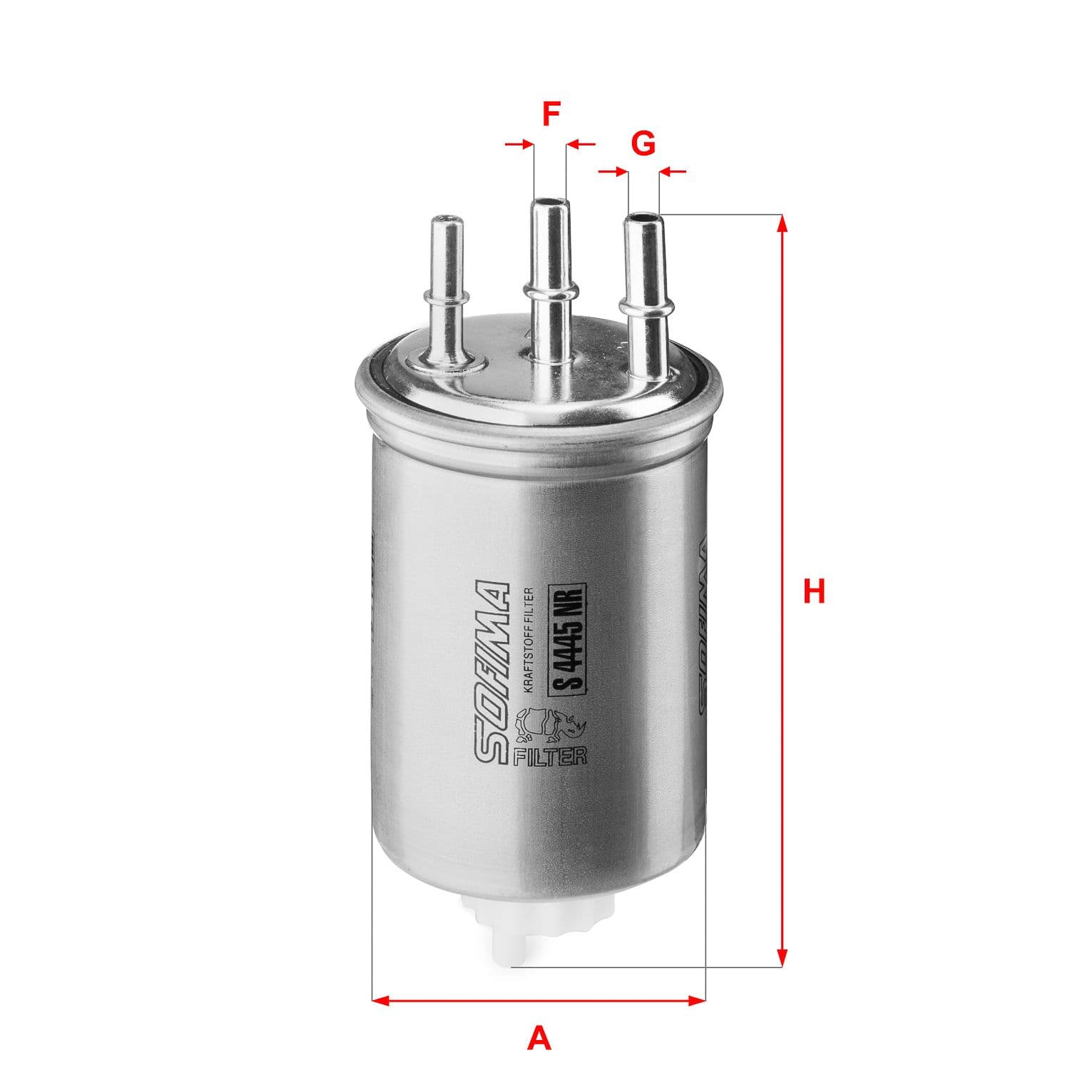 filtru combustibil SOFIMA S 4445 NR