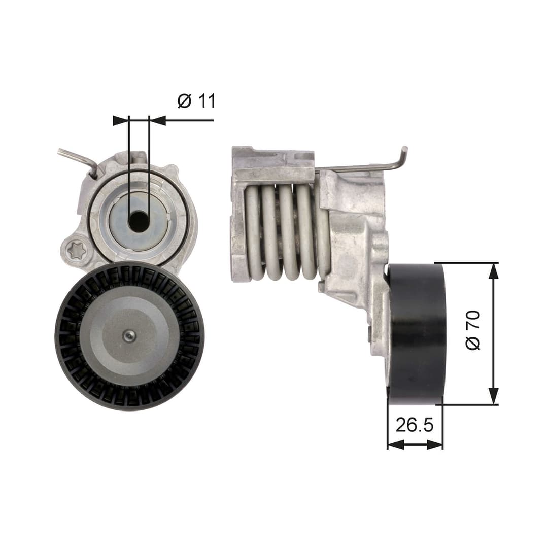 Intinzator curea, curea distributie GATES DriveAlign™ T39115