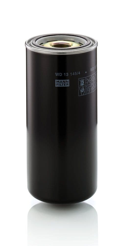 Filtru hidraulic, cutie de viteze automata MANN-FILTER WD 13 145/4