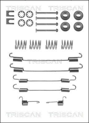 Set accesorii, sabot de frana TRISCAN 8105 102578