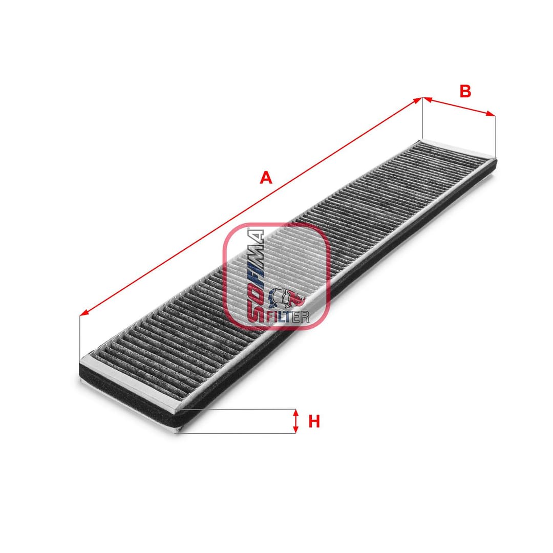 Filtru, aer habitaclu SOFIMA S 4121 CA