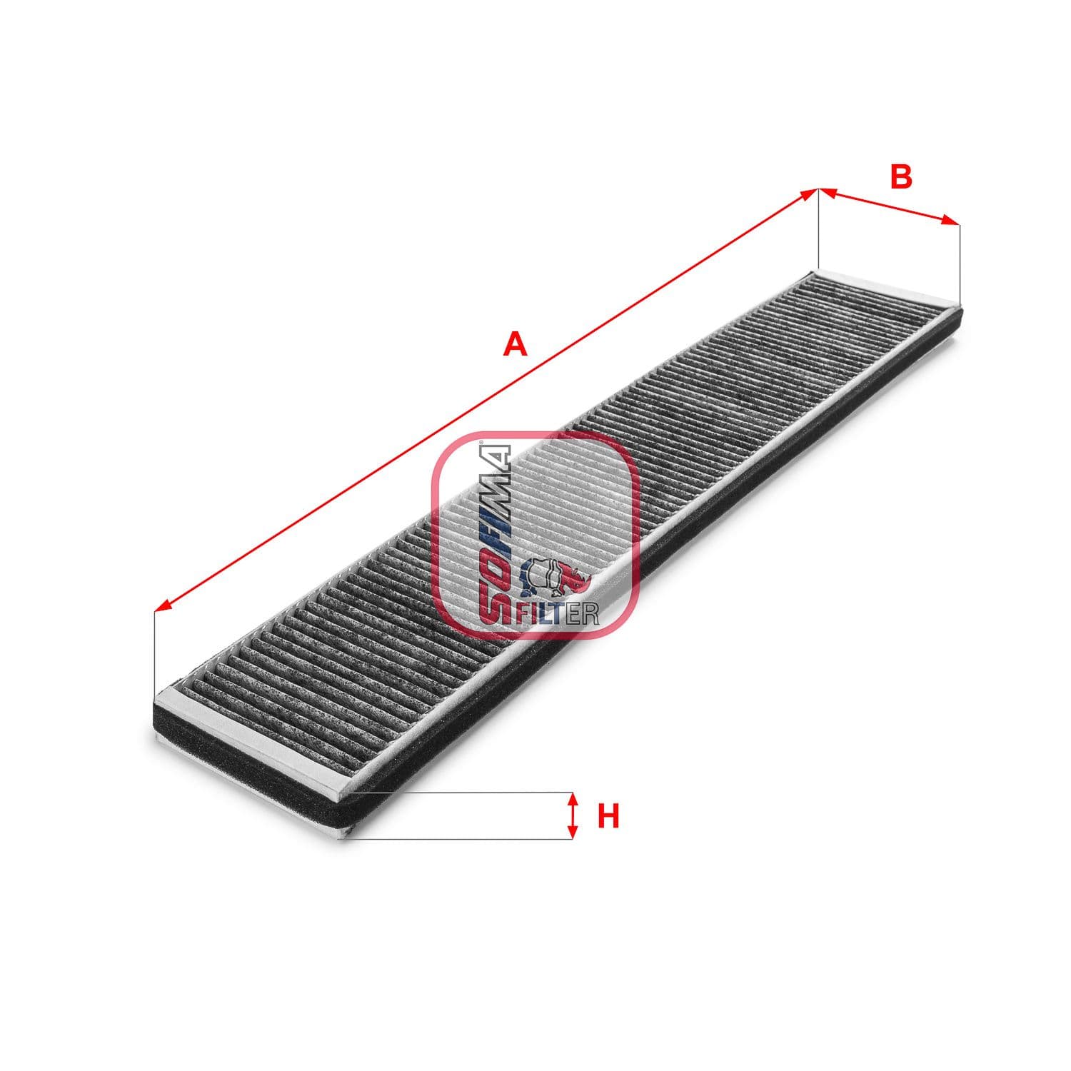 Filtru, aer habitaclu SOFIMA S 4121 CA