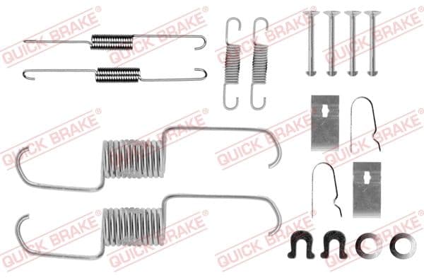 Set accesorii, sabot de frana QUICK BRAKE 105-0743