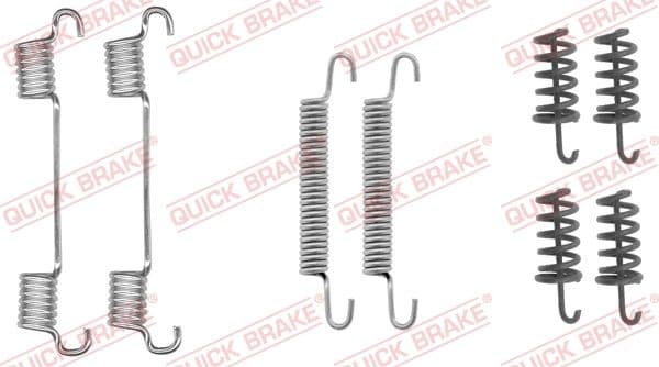 set accesorii, saboti frana parcare QUICK BRAKE 105-0868