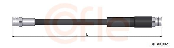 Furtun frana COFLE 92.BH.VK002