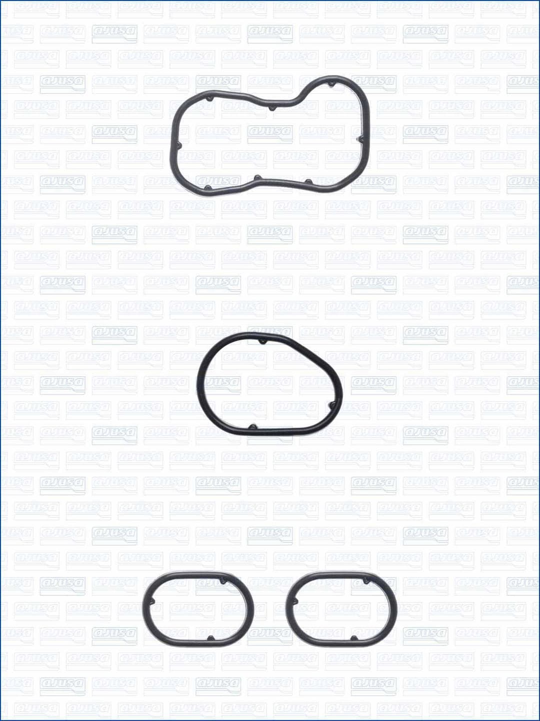 Set garnituri, radiator ulei AJUSA 77014300