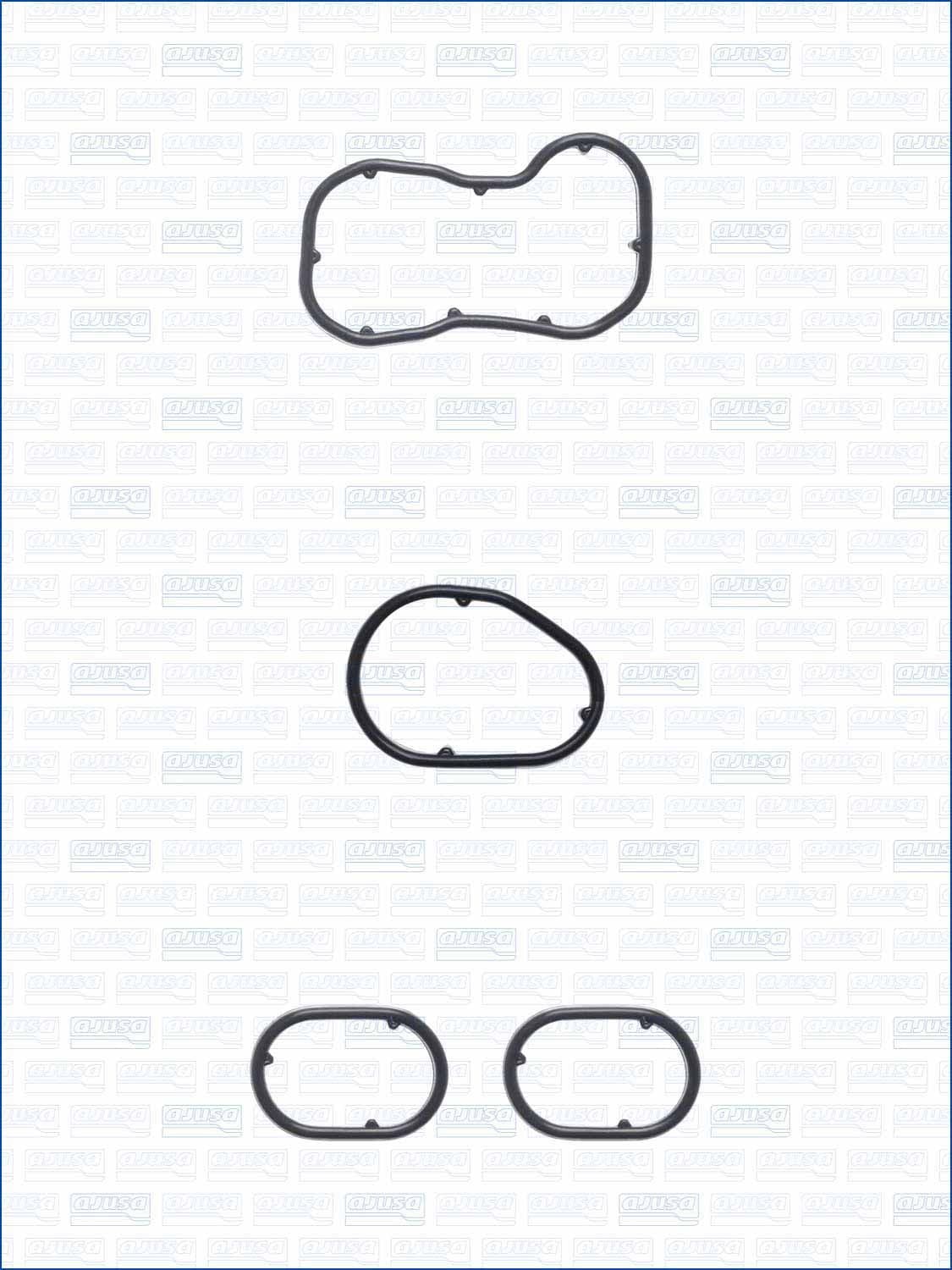 Set garnituri, radiator ulei AJUSA 77014300