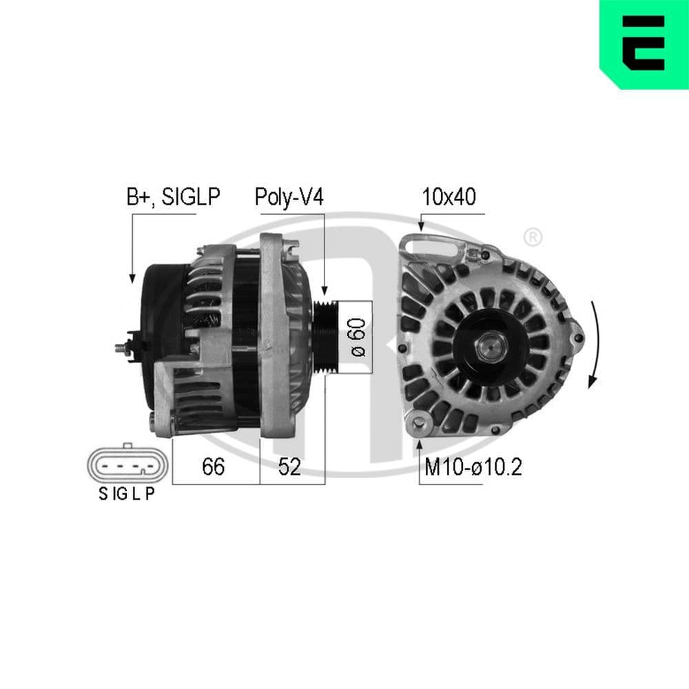 Generator / Alternator ERA 210206A