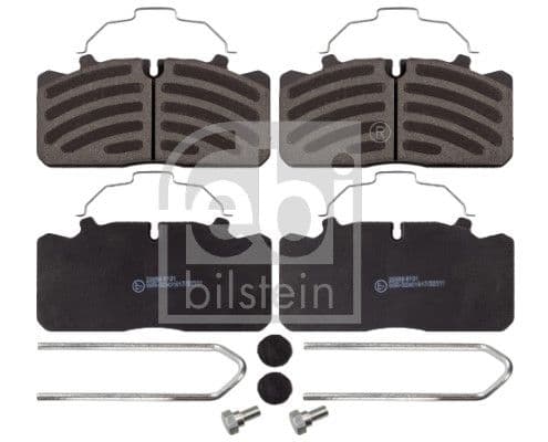 set placute frana,frana disc FEBI BILSTEIN 16564