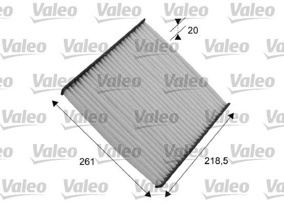 Filtru, aer habitaclu VALEO ESSENTIAL 715552