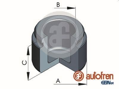 Piston, etrier frana AUTOFREN SEINSA D025406