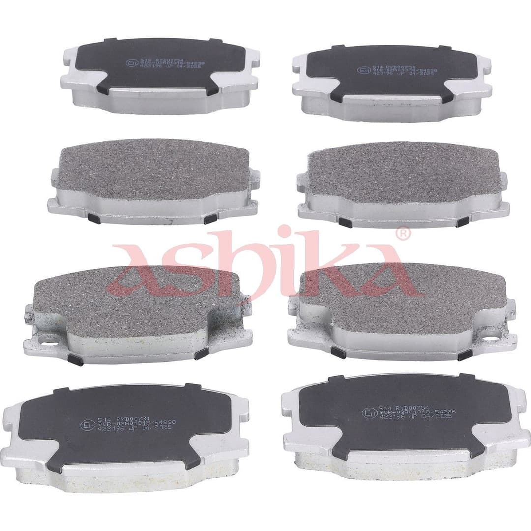 set placute frana,frana disc ASHIKA 50-05-514