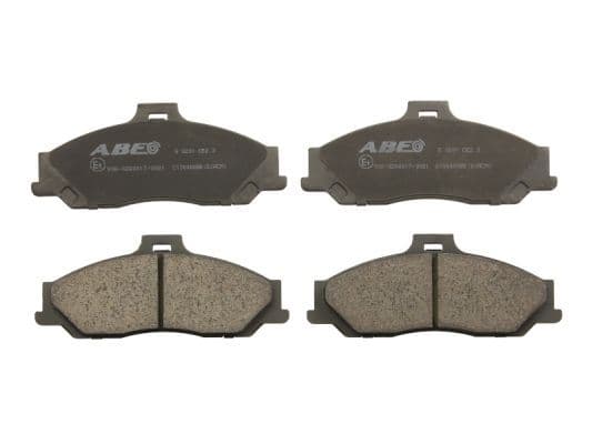 set placute frana,frana disc ABE C13048ABE