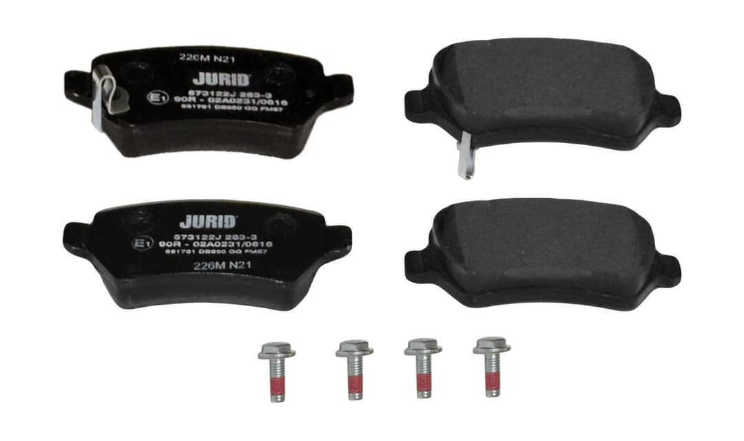 set placute frana,frana disc JURID 573122J