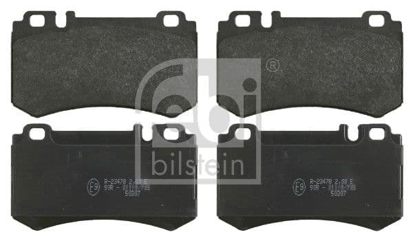 set placute frana,frana disc FEBI BILSTEIN 16475