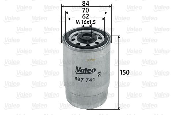 filtru combustibil VALEO 587741