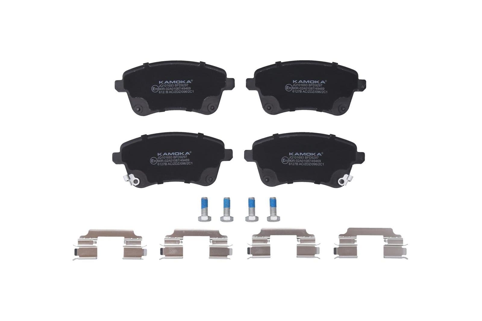 set placute frana,frana disc KAMOKA JQ101693