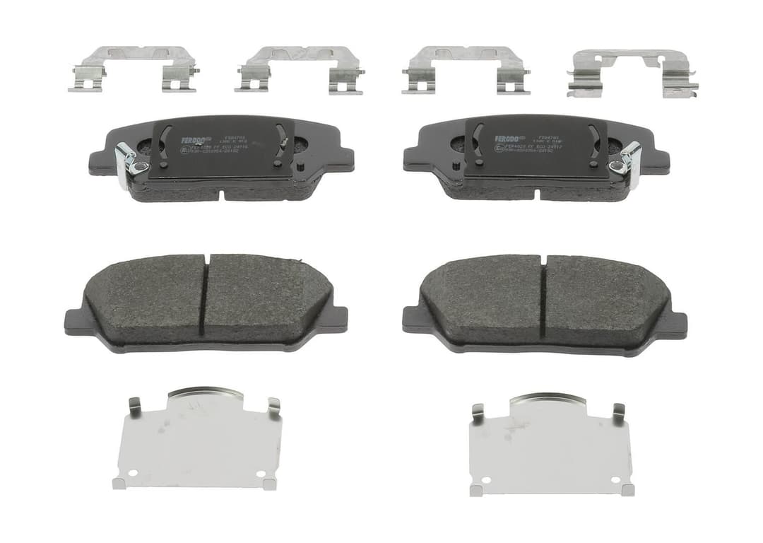 set placute frana,frana disc FERODO PREMIER ECO FRICTION FDB4703