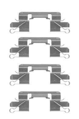 Set accesorii, placute frana TEXTAR 82516200
