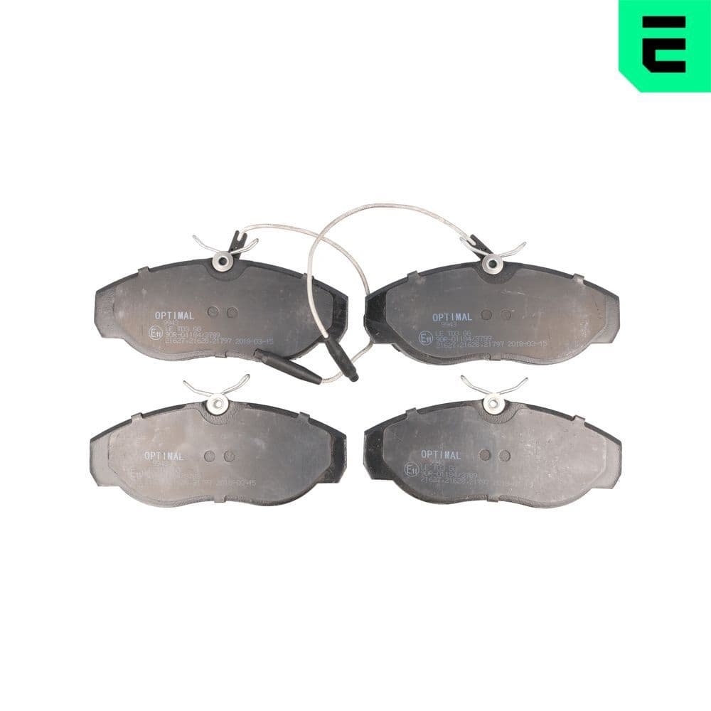 set placute frana,frana disc OPTIMAL BP-09943