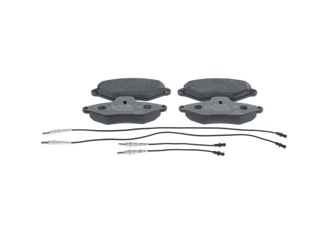 set placute frana,frana disc BOSCH 0 986 461 757