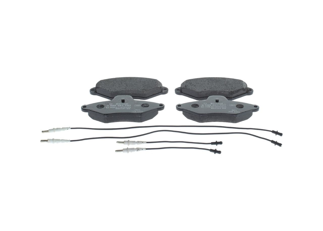 set placute frana,frana disc BOSCH 0 986 461 757