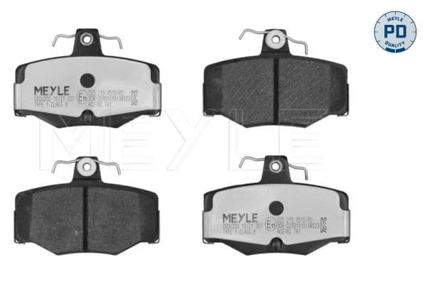 set placute frana,frana disc MEYLE -PD: Advanced performance and design. 025 215 4515/PD