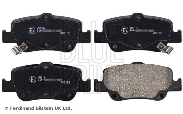 set placute frana,frana disc BLUE PRINT ADT342173