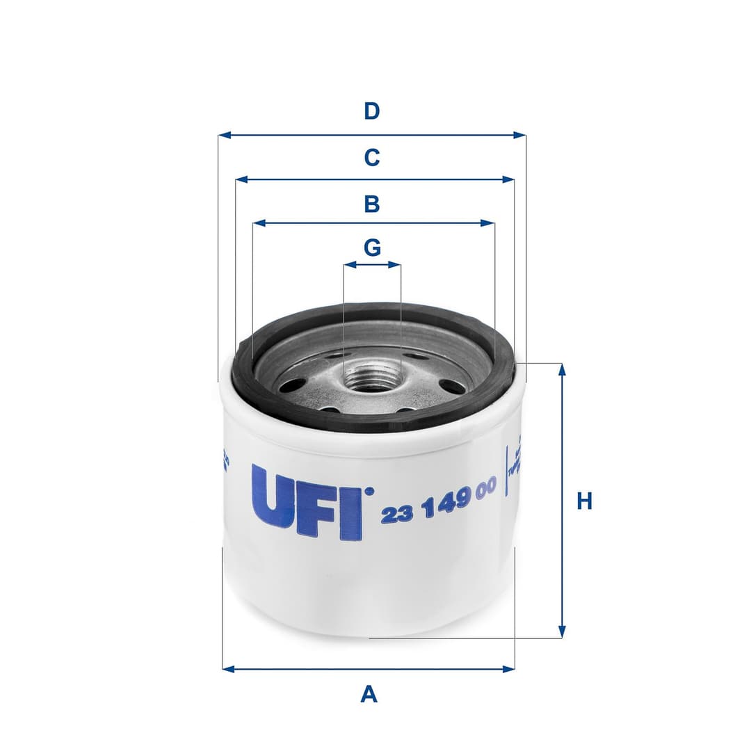 Filtru ulei UFI 23.149.00