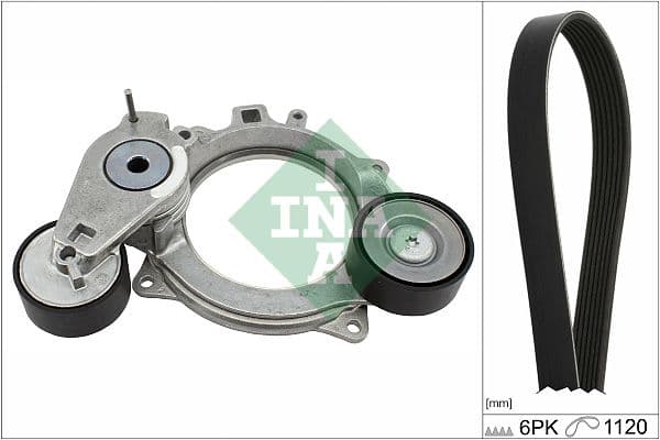 Set curea transmisie cu caneluri Schaeffler INA 529 0573 10