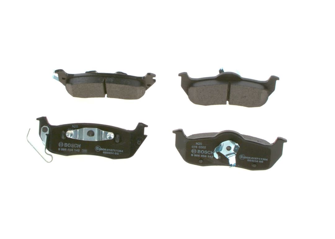 set placute frana,frana disc BOSCH 0 986 494 142