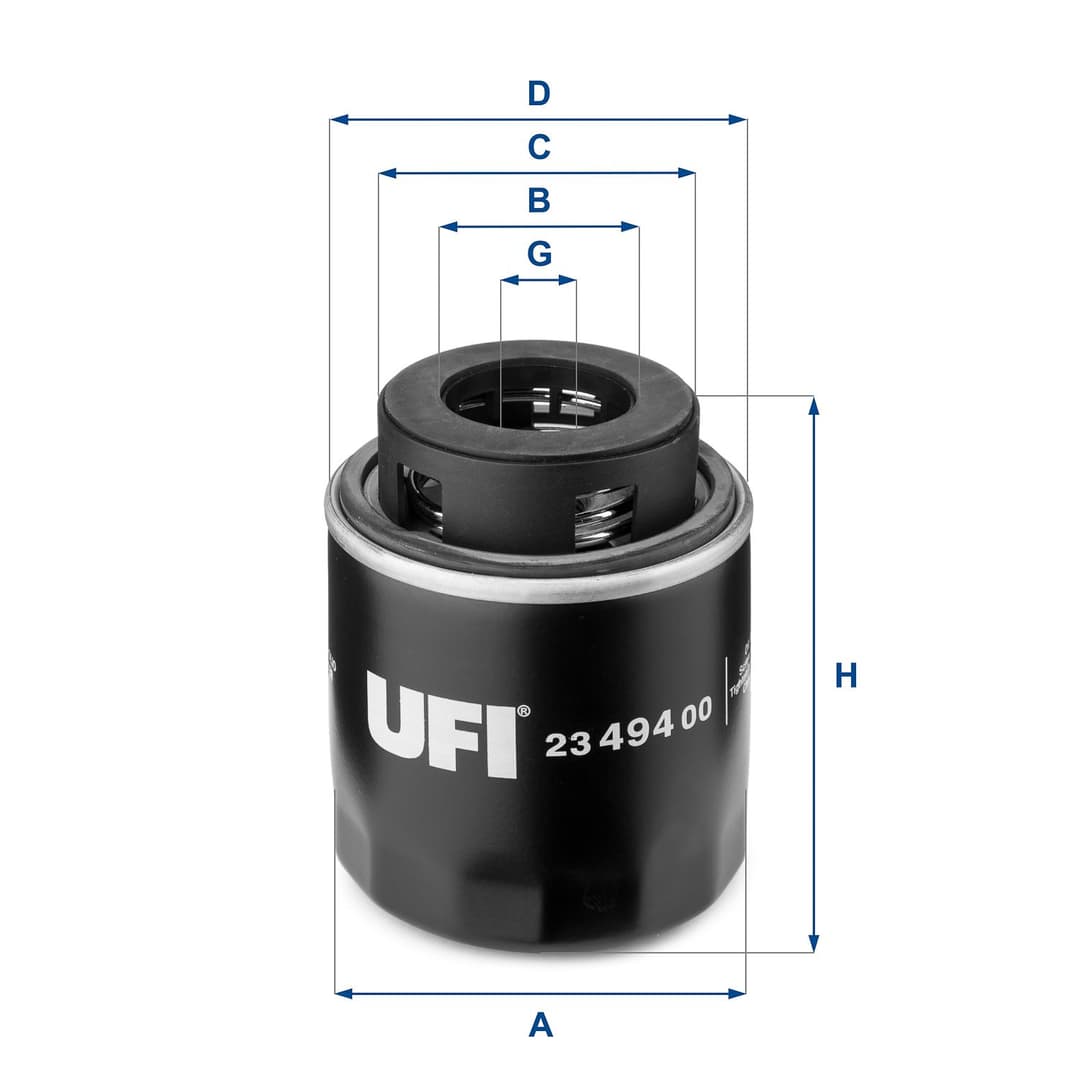 Filtru ulei UFI 23.494.00