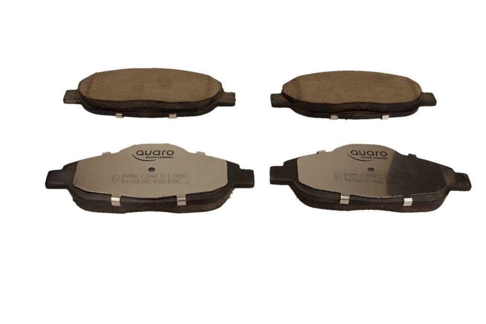 set placute frana,frana disc QUARO SILVER CERAMIC QP4058C